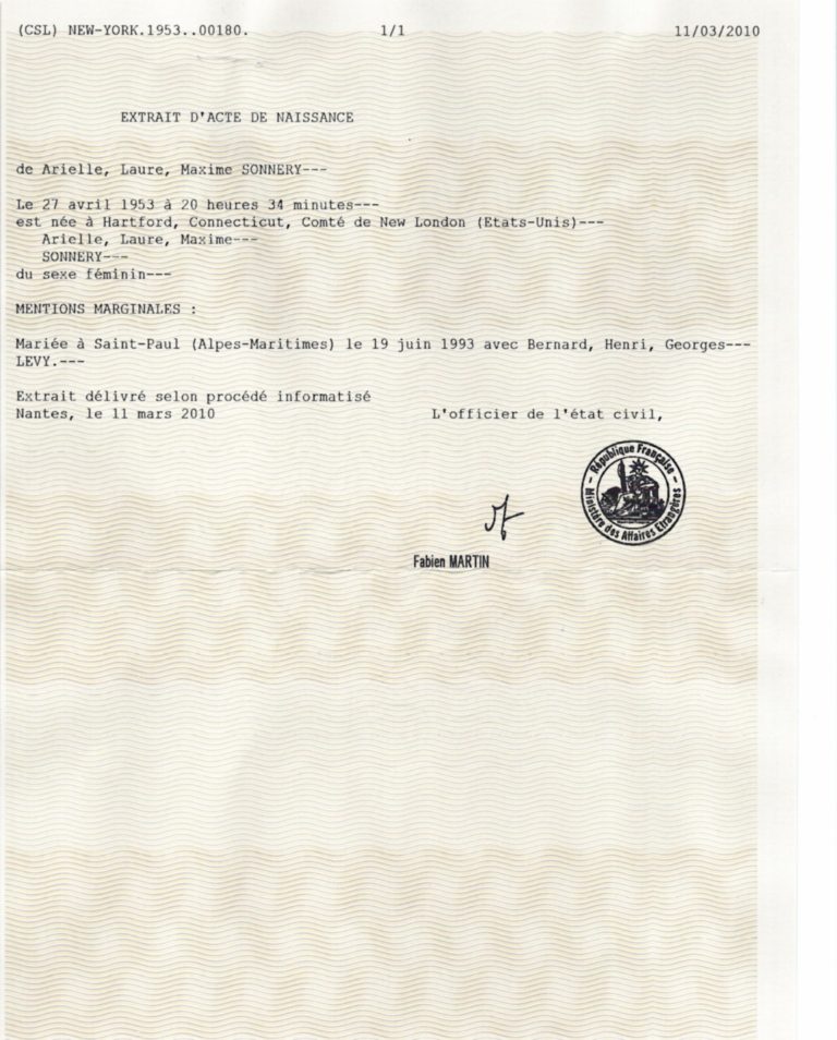 Obtenir un acte naissance sans souci